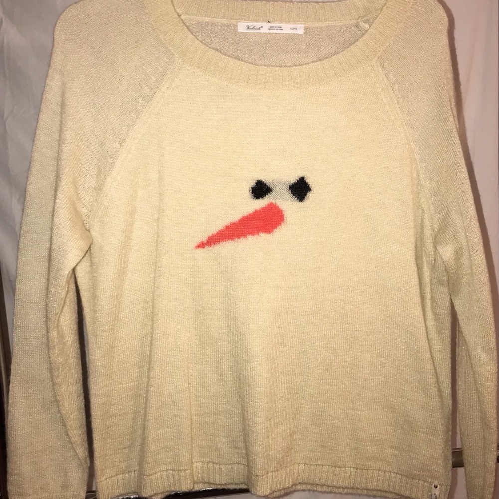 Brand New Woolrich Snowman Sweater
